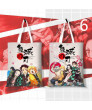 Toilet Bound Hanako Kun Demon Slayer Kimetsu no Yaiba Cartoon Canvas Bag Shoulder Bag