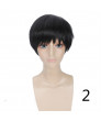 Tokyo Ghoul Kaneki Ken Short Black White Cosplay Wig