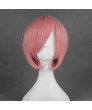 Hitman Reborn Giotto Dark Pink Short Cosplay Wig