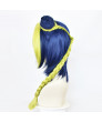 JOJO's Bizarre Adventure Jolyne Kujo Short Anime Cosplay Wig with Braids Buns Green