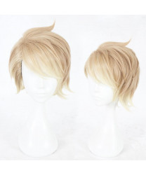 A3 Chigasaki Itaru Brown Gradient Short Anime Styled Cosplay Hair Wig