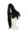 Bayonetta Black Long Well-styled Up Cosplay Hair Wig