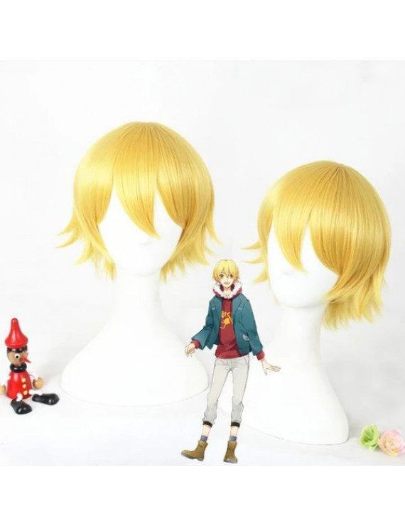 Tsukiuta ShiwaSu Kakeru Blonde Cosplay Wig