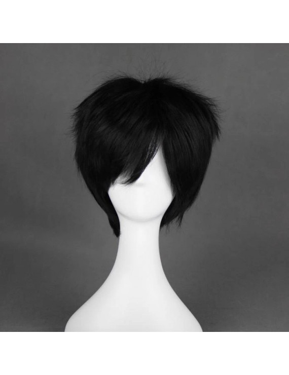 Arcana Famiglia Jolly Black Short Cosplay Wig