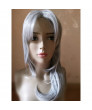 Bloodborne Lady Maria Grey Ponytail Anime Cosplay Wig