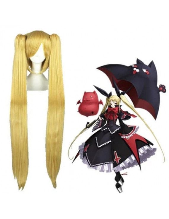 Blazblue Rachel Alucard Gold Cosplay Wig