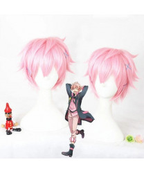 Tsukiuta Kisaragi Koi Pink Short Cosplay Wig