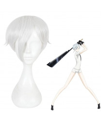 Land of the Lustrous Antarcticite Silver White Short Cosplay Hair Wig