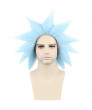 Rick and Morty Rick Sanchez Blue Short Cosplay Wig