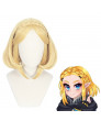 The Legend of Zelda Princess Zelda Golden Short Cosplay Wig