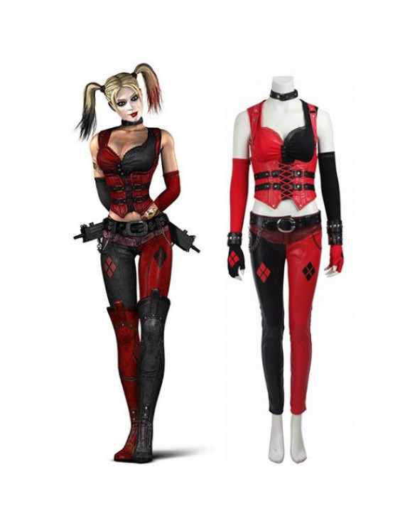 The Batman Adventures Harley Quinn Cosplay Costume