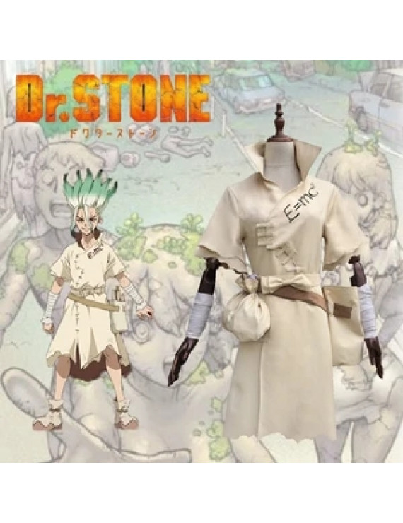 Dr Stone Ishigami Senku Cosplay Costume