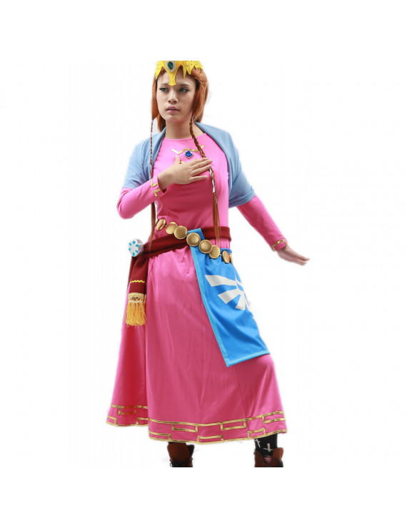 The Legend of Zelda Skyward Sword Zelda Cosplay Costume