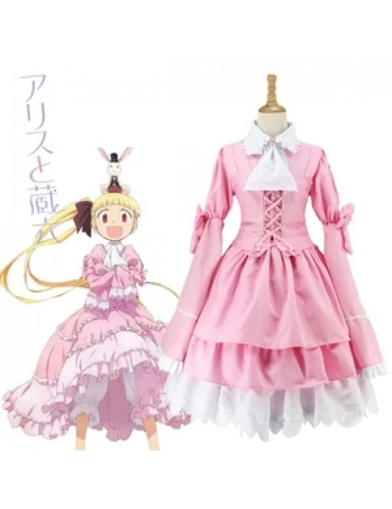 Alice Kashimura Sana Pink Skirt Cosplay Costume