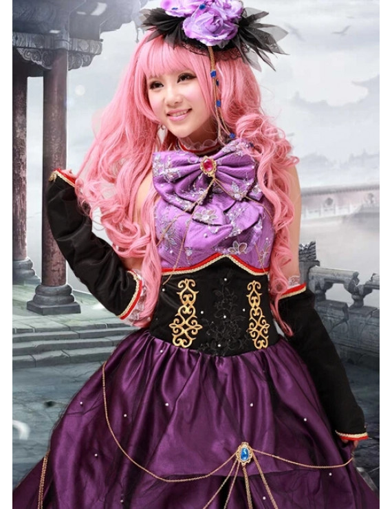 Vocaloid Luka Gothic Lolita Dress Cosplay Costume