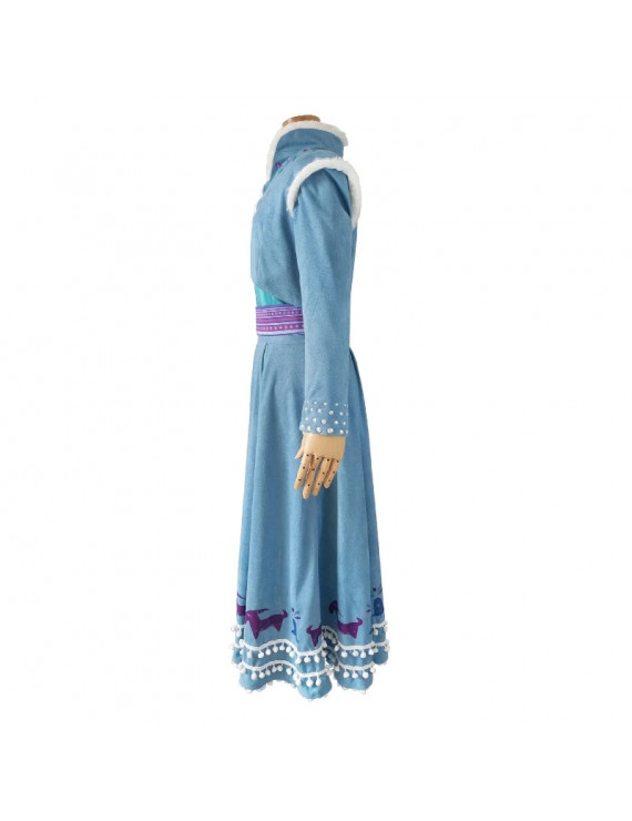 Frozen II Anna Long Skirt Cosplay Costume