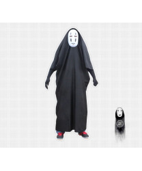 Spirited Away No Face Man Cosplay Costume