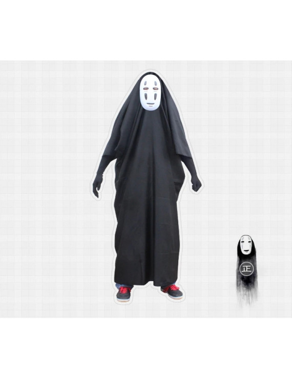 Spirited Away No Face Man Cosplay Costume