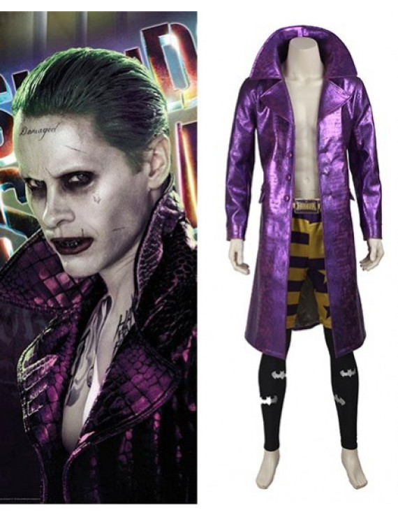 Suicide Squad Joker Cosplay Costume ( free shipping ) - $49.99