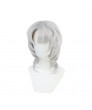 Demon Slayer Rui Long Curly Silver Cosplay Hair Wigs