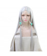Demon Slayer Spider Mother Silver Cosplay Hair Wig