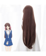 Fruits Basket Tooru Honda Brown Long Straight Anime Cosplay Wig