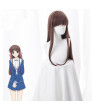 Fruits Basket Tooru Honda Brown Long Straight Anime Cosplay Wig