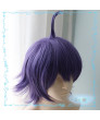 Kenja No Mago Shin Walford Purple Cosplay Wig Heat Resistant Fiber 30 cm Party Wig