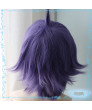 Kenja No Mago Shin Walford Purple Cosplay Wig Heat Resistant Fiber 30 cm Party Wig