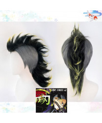 Demon Slayer Kimetsu no Yaiba Shinazugawa Genya Cosplay Wig