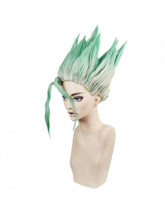 Dr Stone Ishigami Senku Anime Cosplay Wig