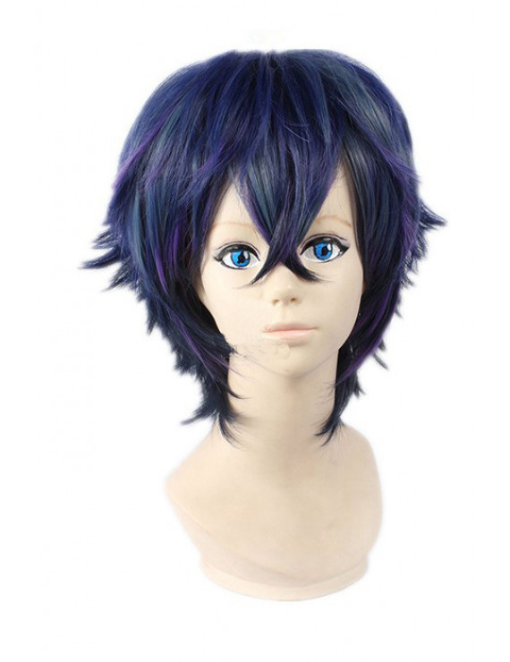 Black Bullet Satomi Rentaro Cosplay Wig