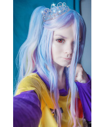 No Game No Life Shiro Synthetic Hair Cosplay Wig