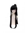 D Gray man Yu Kanda 100 cm Black Straight Cosplay Wig