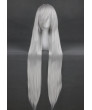 Vocaloid Yowane Haku Silver White Long Straight Cosplay Wig