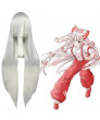 Vocaloid Yowane Haku Silver White Long Straight Cosplay Wig