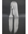 Vocaloid Yowane Haku Silver White Long Straight Cosplay Wig