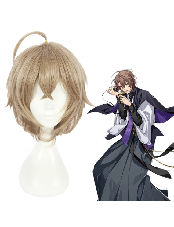 Hypnosis Mic Gentarou Yumeno Flaxen Cosplay Wig