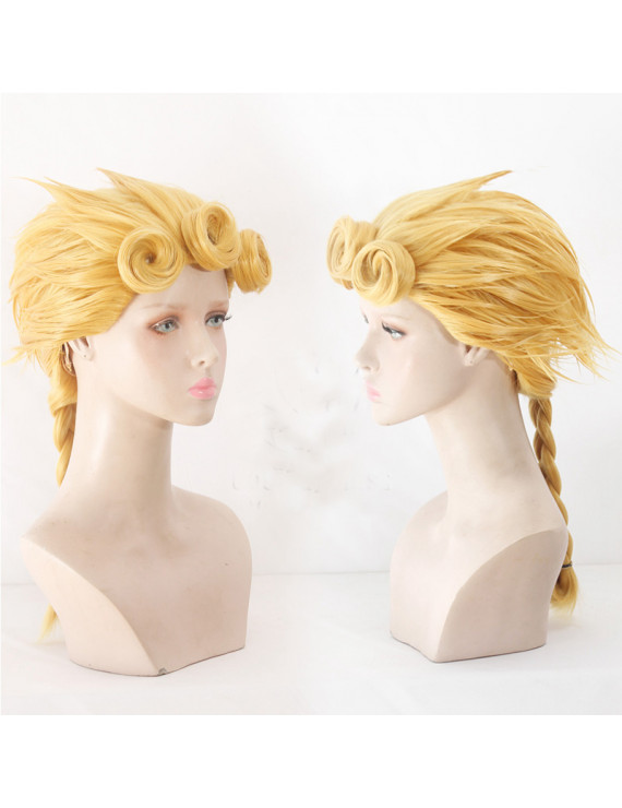 JoJos Bizarre Adventure Giorno Giovanna Cosplay Wig