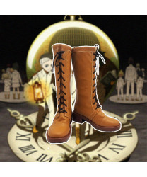 The Promised Neverland Norman Beige Cosplay Boots