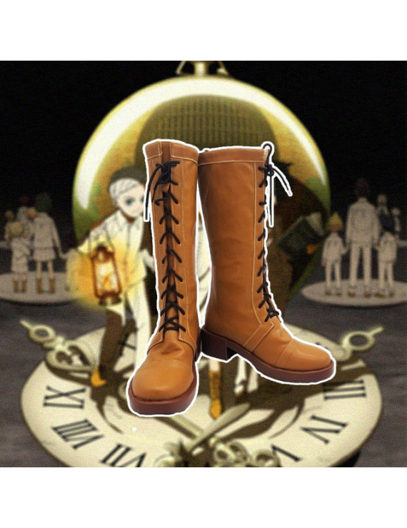 The Promised Neverland Norman Beige Cosplay Boots