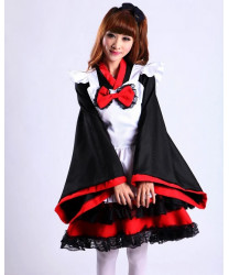 Sweet Long Sleeves Maid Waitress Costumes