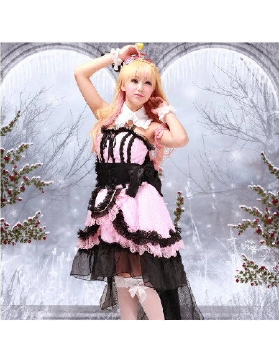 Macross Frontier Sheryl Nome Cosplay Costume