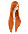 Kim Possible Orange Long Straight Cosplay Wig