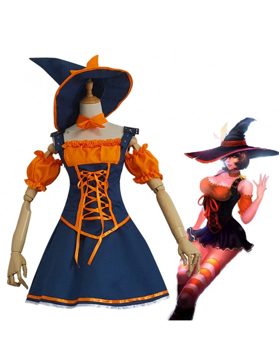 League of Legends lol Bewitching Nidalee Cosplay Costume