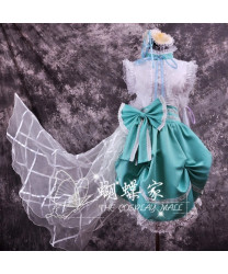 Macross Frontier Sheryl Nome Dress Cosplay Costume