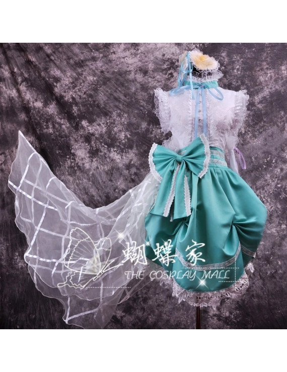 Macross Frontier Sheryl Nome Dress Cosplay Costume