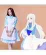 Kozakura Mari Maid Uniform Dress Cosplay Costume