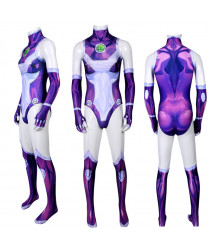 Starfire Super Heroine Bodysuit Cosplay Costume
