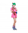 Dragon Ball Bulma Pink Dress Cosplay Costume